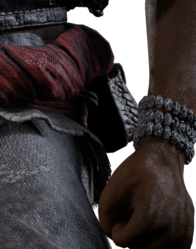 Arms, Son of Thanjai cosplay reference