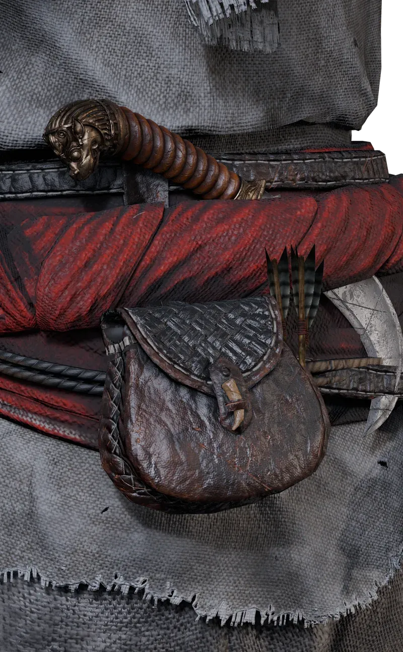 Pouches, Son of Thanjai cosplay reference