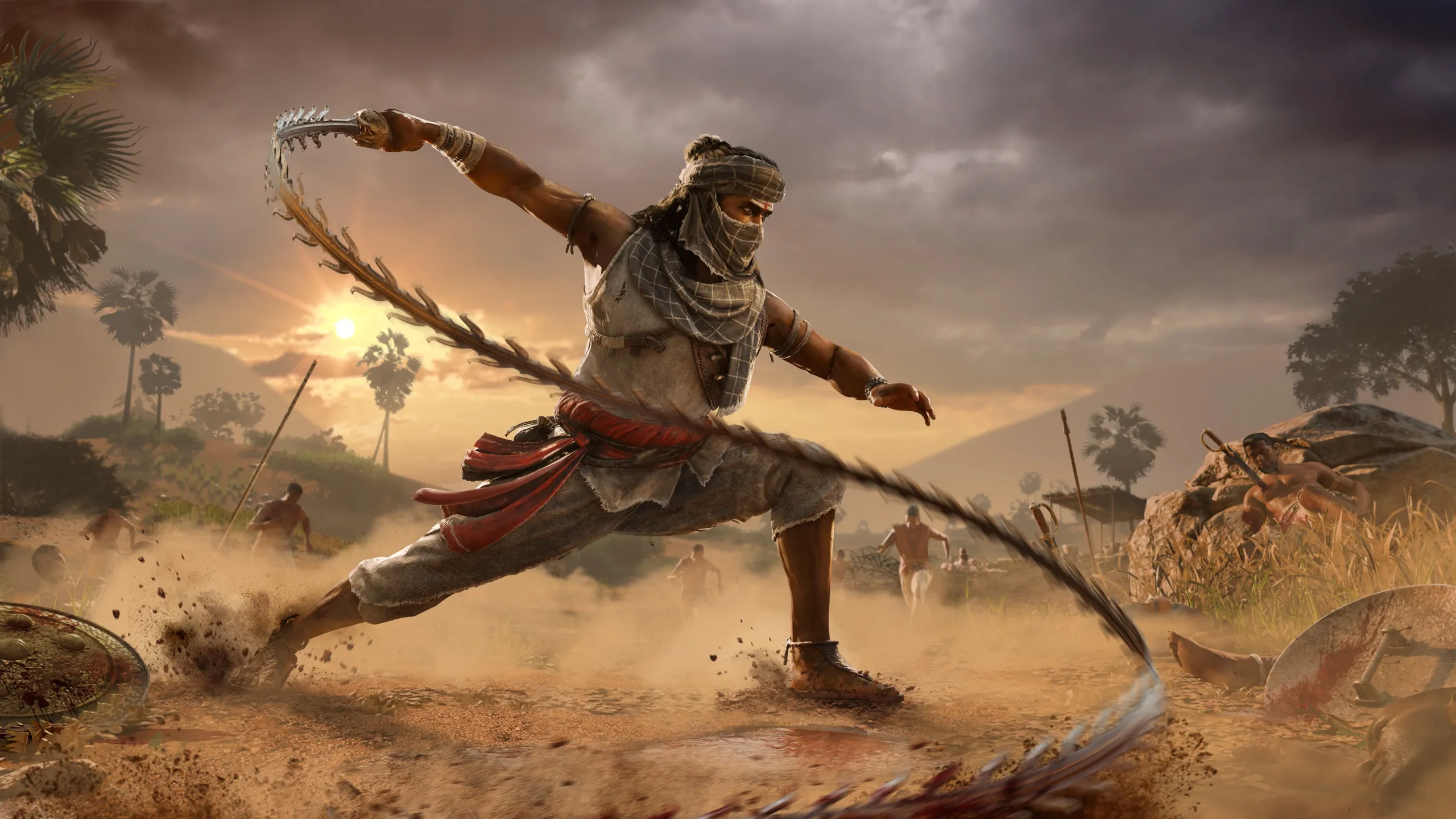 Son of Thanjai combat key art, no logo