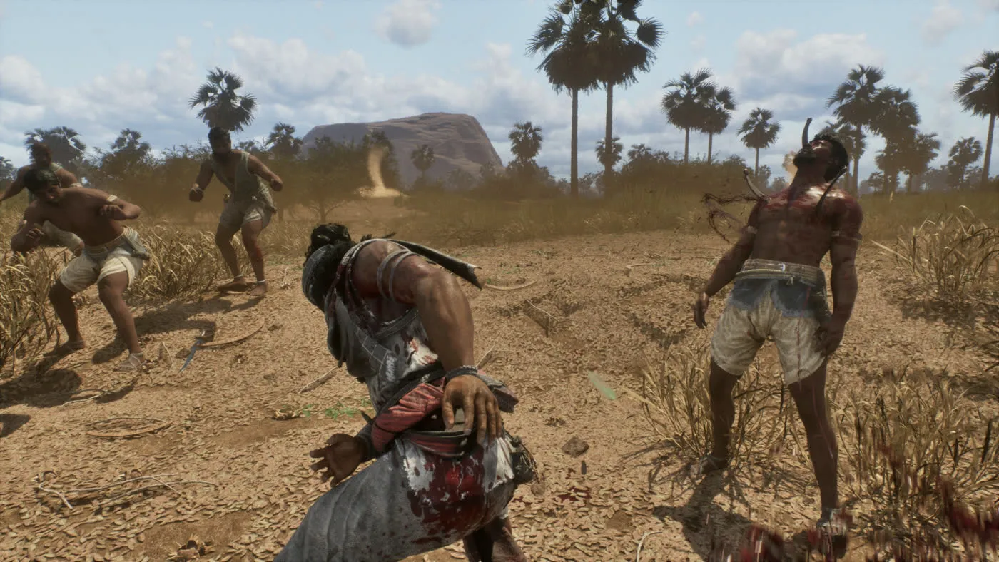 Combat in Son of Thanjai, motion-captured at Ayelet Labs